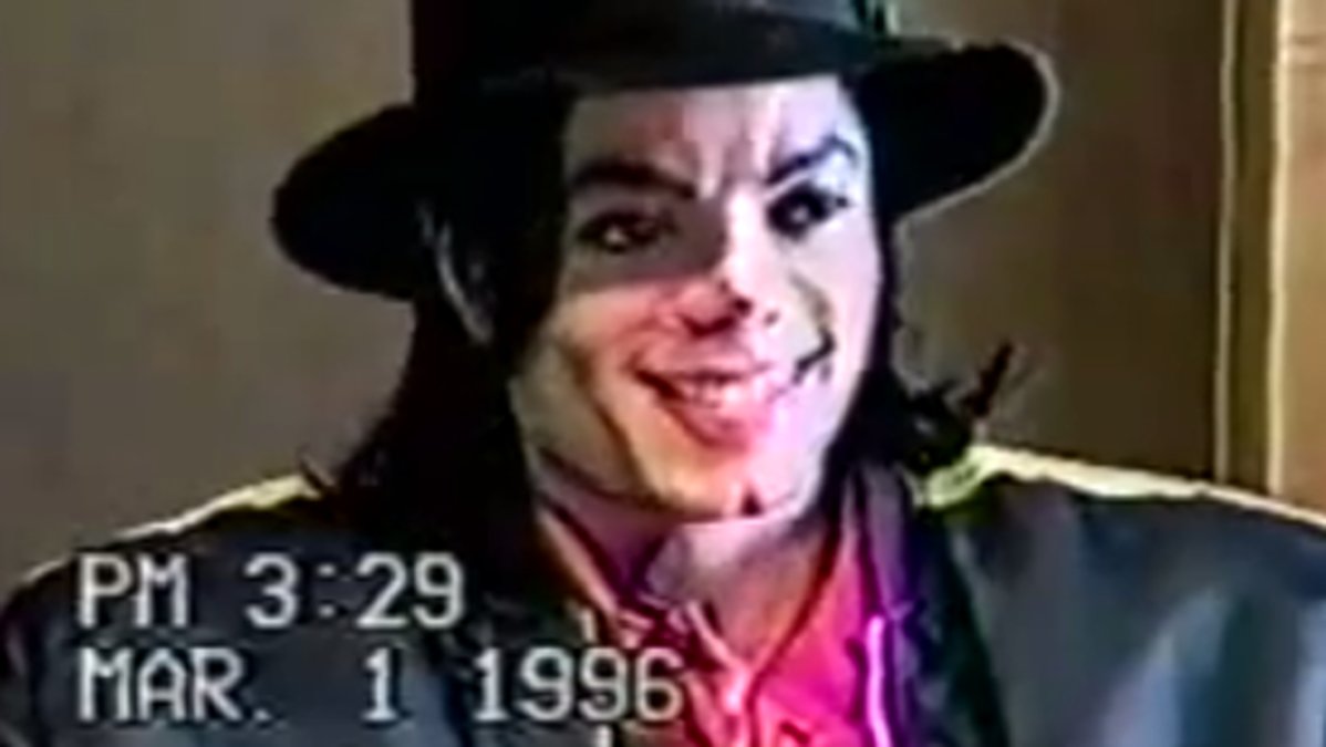 Michael Jackson förhörs 1996. 